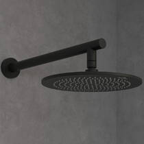 Верхній душ Villeroy & Boch Universal Showers TVC000001000K5 25 см, чорний матовий