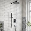 Верхній душ Villeroy & Boch Universal Showers TVC000001000K5 25 см, чорний матовий, фото 4