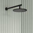 Тримач верхнього душу Villeroy&Boch Universal Showers TVC000453510K5 настінний, чорний матовий, фото 1