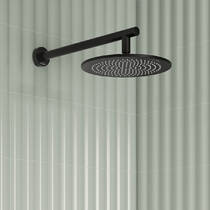 Тримач верхнього душу Villeroy&Boch Universal Showers TVC000453510K5 настінний, чорний матовий