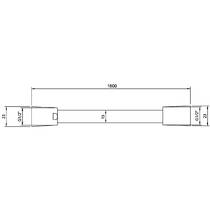 Душевой шланг Villeroy & Boch Universal Showers TVC000034000K5 1,6 м, черный матовый, фото №3