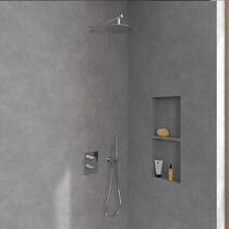 Верхній душ Villeroy & Boch Universal Showers TVC00040120061 20 см, хром, фото №5
