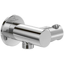 Шланговое подключение Villeroy & Boch Universal Showers TVC00046200061 с держателем ручного душа, хром, фото №2