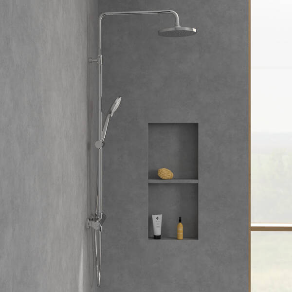 TVS10900200061/TVS109002UK061  Universal Showers  Душова система з термостатом, хром — фото 6