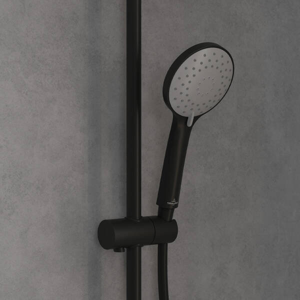 TVS109002000K5 Universal Showers  Душова система з термостатом, матовий чорний — фото 5