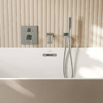 Шланговое подключение Villeroy & Boch Universal Showers TVC00046300061 с держателем ручного душа, хром, фото №4