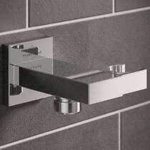 Шланговое подключение Villeroy & Boch Universal Showers TVC00046300061 с держателем ручного душа, хром, фото №1