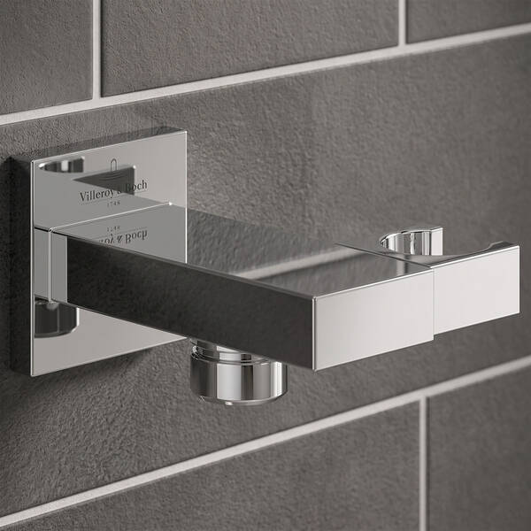 Шлангове підключення Villeroy & Boch Universal Showers TVC00046300061 з тримачем ручного душу, хром
