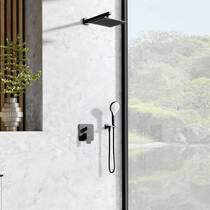 Шлангове підключення Villeroy & Boch Universal Showers TVC000463000K5 з тримачем ручного душу, чорний матовий, фото №4