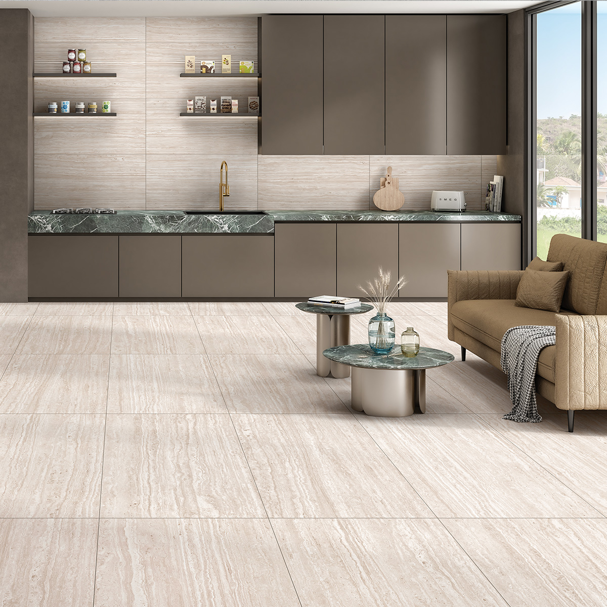 TRAVERTINE CREMA (1 сорт)