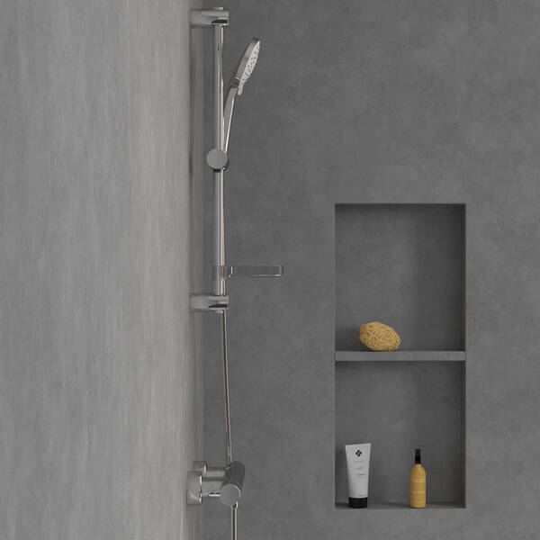 TVS10900400061/TVS109004UK061 Universal SHOWERS SHOWER SET Душовий комплект на штанзі, хром — фото 8