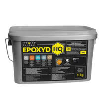 Заповнювач для швів WIM Epoxyd 1/22 епоксидний двокомпонентний чорний 1кг, фото №2