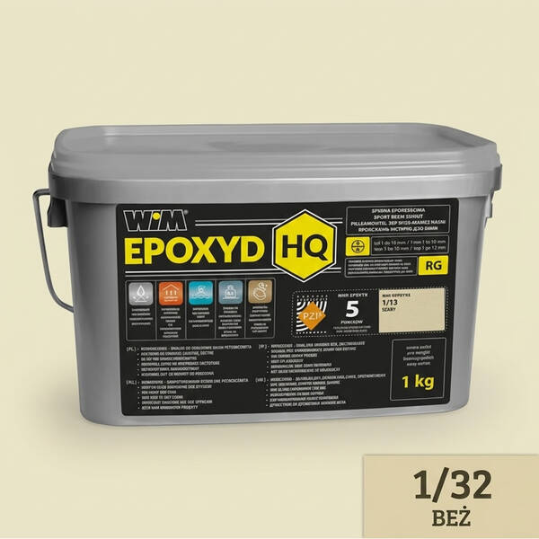 Зат WIMEPOXYD HQ 1/32 1кг беж