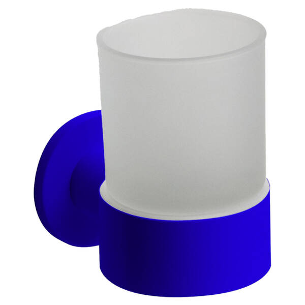 Аксесуар Liberta "ROLL color" стакан для зубних щіток, RAL5005(blue) mat — фото 2