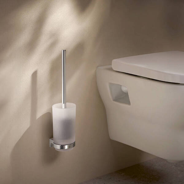 Щітка для унітаза Hansgrohe AddStoris S 41782000 з тримачем, хром, фото 1