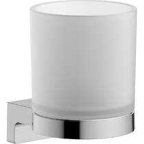 Склянка для зубних щіток Hansgrohe AddStoris S 41769000 з тримачем, хром, фото №2