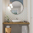 Керамограніт Ceramica Deseo Grace Blue 33x33 см, фото 4