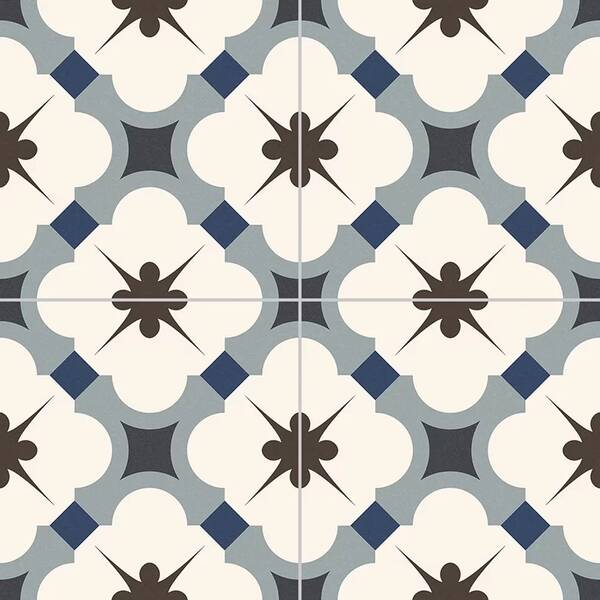 Керамограніт Ceramica Deseo Grace Blue 33x33 см, фото 2