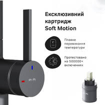 Смеситель для кухни AM.PM Func F8F07722 с каналом для питьевой воды, черный матовый, фото №7