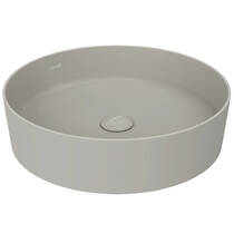 Раковина Creavit Loop Round LP145-00CG00E-0000 45 см колір Cool Grey, фото №2