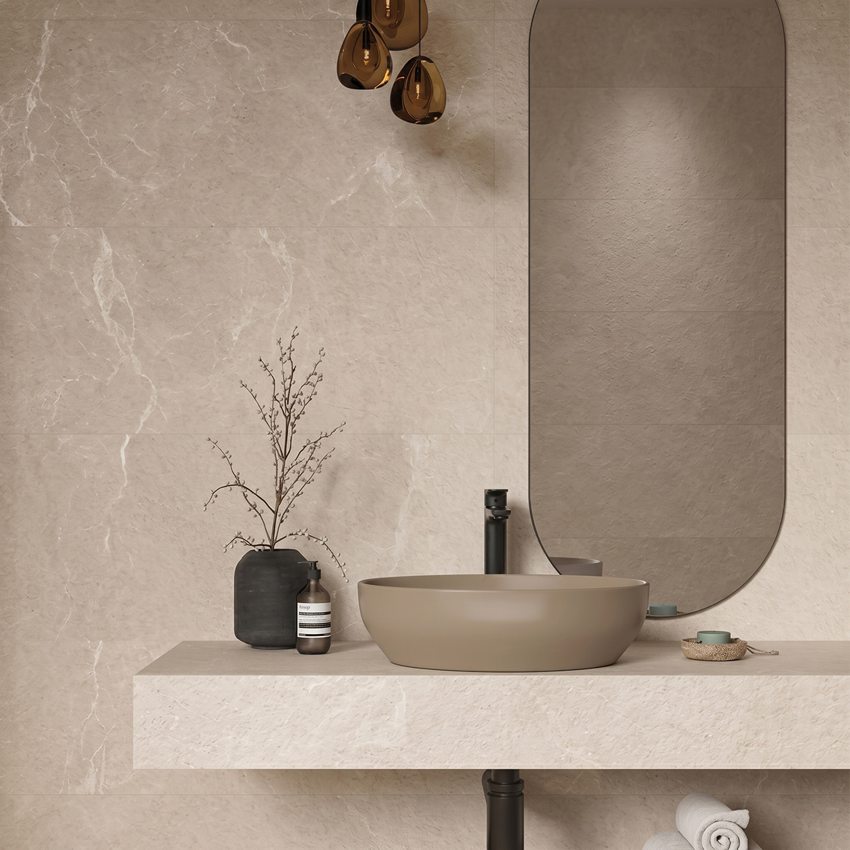 BENAVENTE BEIGE MATT RECT (1 сорт)