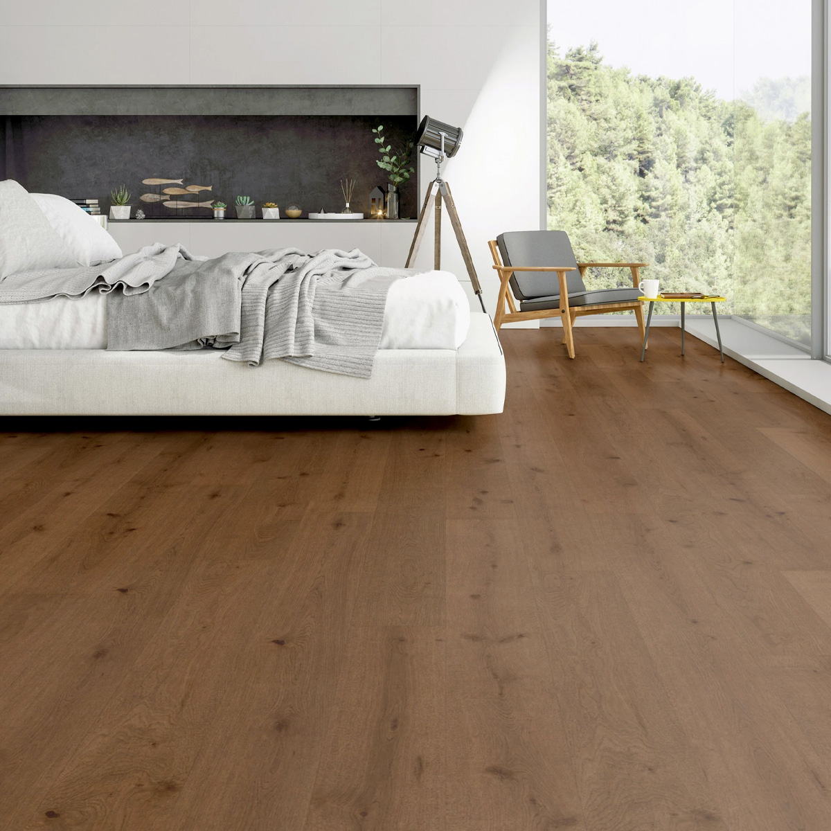 Паркетна дошка Eiche Antigone plank E705C Classic matt la. expr 1101312629 (1 сорт)
