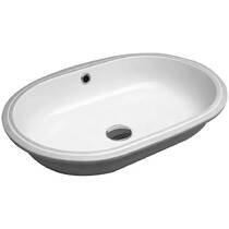 Раковина Olympia Ovale LIL4455001 56 см белый глянец, фото №2