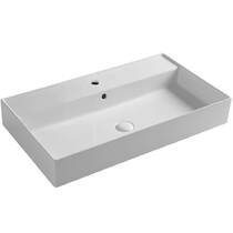 Раковина Olympia Drop DRP4380VT101 80 см білий глянець, фото №2