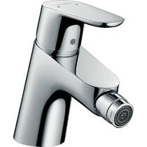 Змішувач для біде Hansgrohe Focus 31922000 з гарнітурою для зливу push-open, хром, фото №2