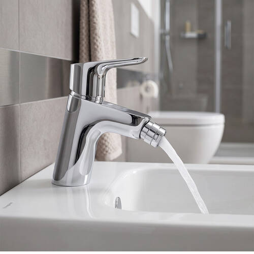 Смеситель для биде Hansgrohe Focus 31922000 с гарнитурой для слива push-open, хром, фото 1