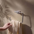 Держатель для полотенец Hansgrohe AddStoris S 41784000 хром, фото 1