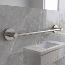 Тримач для рушників Devit Flow DFL21010101BN, 600мм, Brushed Nickel PVD, фото №1
