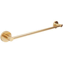 Тримач для рушників Devit Flow DFL21010101BG, 600мм, колір Brushed Gold PVD, фото №2