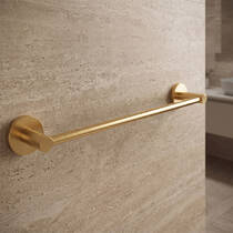 Тримач для рушників Devit Flow DFL21010101BG, 600мм, колір Brushed Gold PVD, фото №1