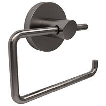 Тримач туалетного паперу без кришки Devit Flow DFL41000601GM, колір Gun Metal PVD, фото №2