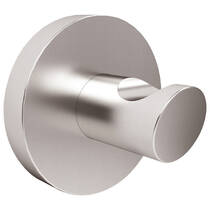 Гачок одинарний Devit Flow DFL21010202BN, Brushed Nickel PVD, фото №2