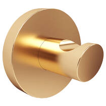 Гачок одинарний Devit Flow DFL21010202BG, колір Brushed Gold PVD, фото №2