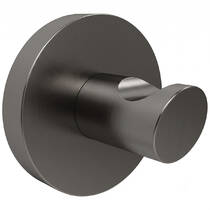 Гачок одинарний Devit Flow DFL21010202GM, колір Gun Metal PVD, фото №2
