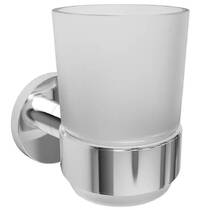 Склянка Devit Flow DFL21010401C з тримачем, колір хром, фото №2