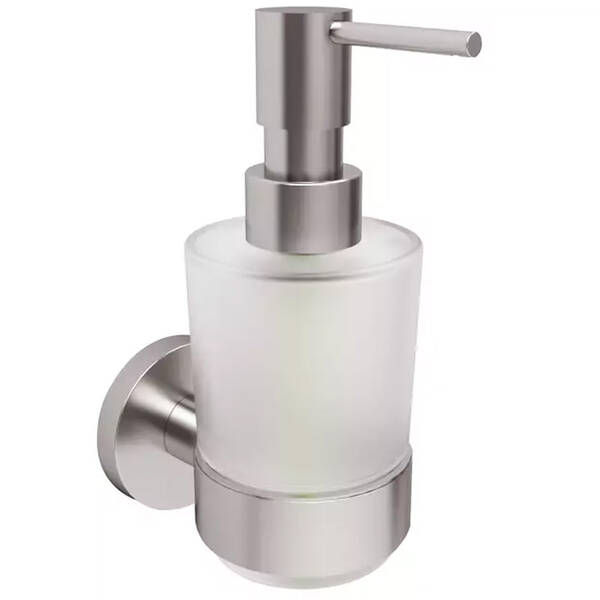DFL21010801BN Flow Диспенсер для рідкого мила з тримачем, колір Brushed Nickel PVD