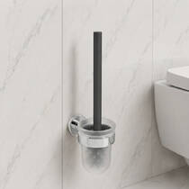 Щітка для унітаза Devit Flow DFL21010501C з тримачем, колір хром, фото №1