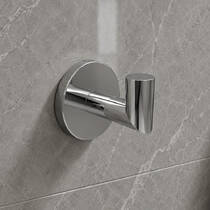 Гачок одинарний Devit Flow DFL60000202C, колір хром, фото №1