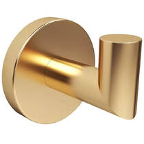 Гачок одинарний Devit Flow DFL60000202BG, колір Brushed Gold PVD, фото №2