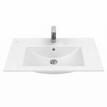 Тумба Creavit Alinda AD0080.10.PB 80 см з раковиною SU, білий, фото №4