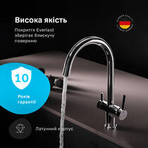 Смеситель для кухни AM.PM Func F8F07700 с каналом для питьевой воды, хром, фото №5