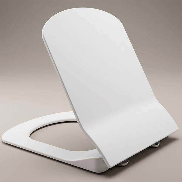 Кришка з сидінням для унітаза Creavit Elegant KC1103.01.0100E Soft Close, білий матовий