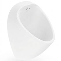 Писуар подвесной Creavit Tappa TP635-11CB00E-0000 с сифоном белый глянец, фото №2