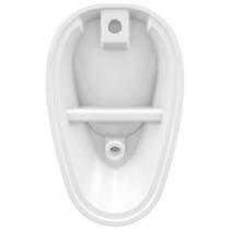 Писуар подвесной Creavit Tappa TP635-00CB00E-0000 подвод воды сверху белый глянец, фото №5