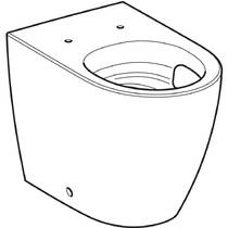 Унитаз напольный Geberit iCon 503.081.00.1 TurboFlush белый, фото №3
