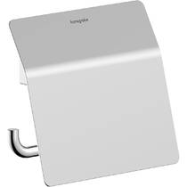 Держатель для туалетной бумаги Hansgrohe AddStoris S 41783000 с крышкой, хром, фото №2